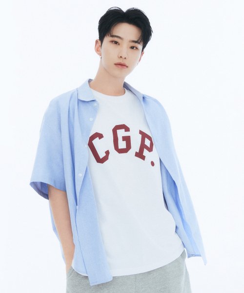 韓國CODEGRAPHY - SIMPLE ARCH LOGO T-SHIRT_3 color