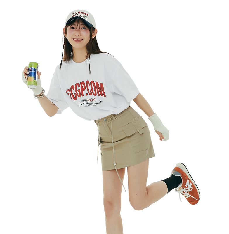 韓國CODEGRAPHY - CGP AT MARK COMMERCIAL SHORT T-SHIRT_5 color