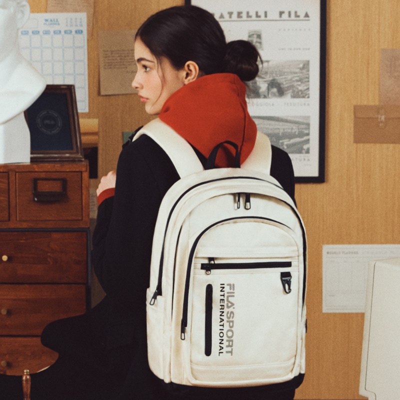 韓國FILA Partiton Back Pack (CREAM)