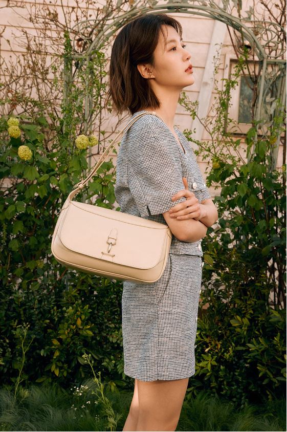 韓國LOEUVRE - Sac de Velo Small (ECRU)