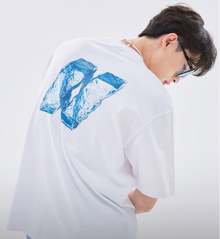 韓國 NERDY - DNA Ice Cube Short Sleeve T-Shirt (2color)