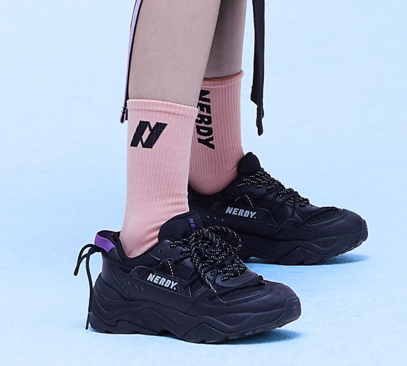 韓國 NERDY - 2Way Socks (4color)