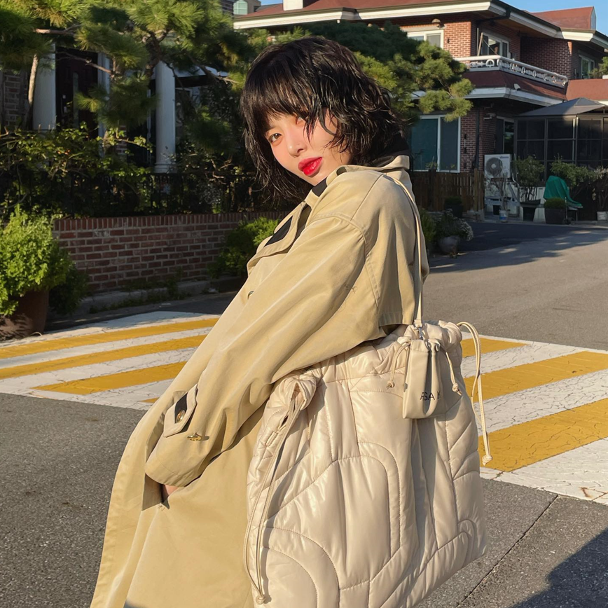 ROSA.K LA POCHE SHOPPER MILK IVORY_L