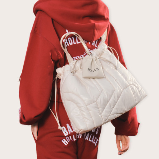 ROSA.K LA POCHE TOTE MILK IVORY_M