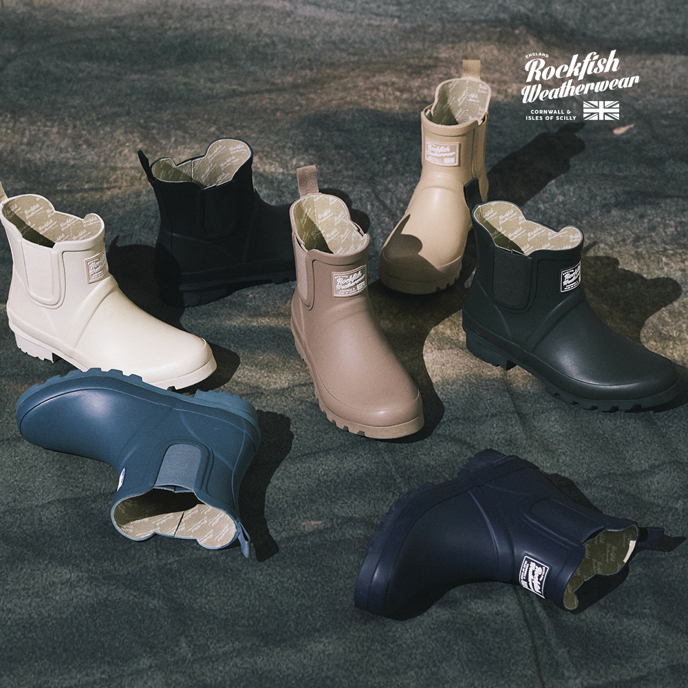韓國Rockfish Weatherwear - ORIGINAL CHELSEA RAIN BOOTS - 6color