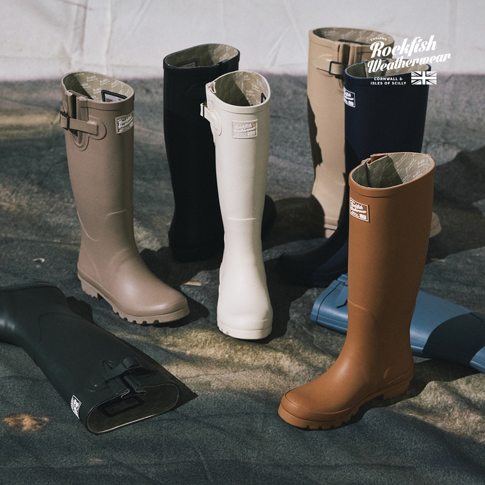 韓國Rockfish Weatherwear - ORIGINAL RAIN BOOTS LONG - 8color