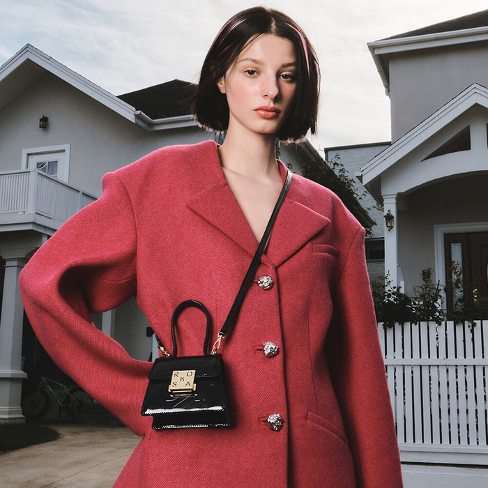 ROSA.K CLASSY TOTE BLACK