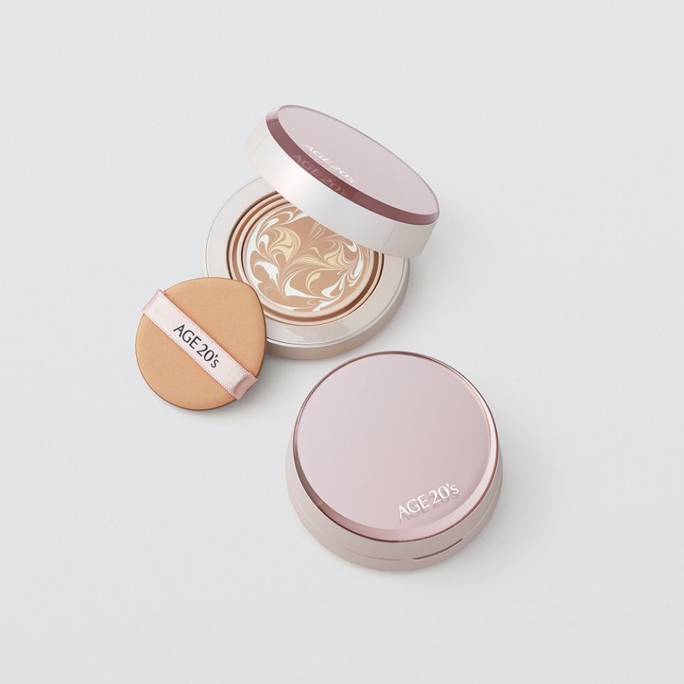 Age20s - Perfect Glass Essence Cover Pact (Case x1+refill 12.5g x2)