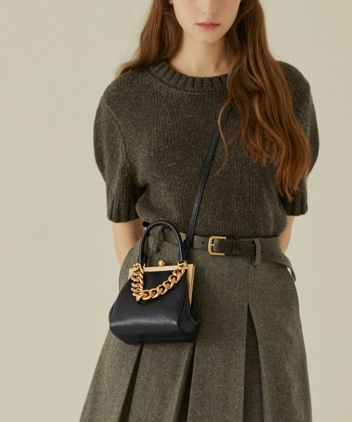 韓國 J.ESTINA - FICO MINI TOTE BK